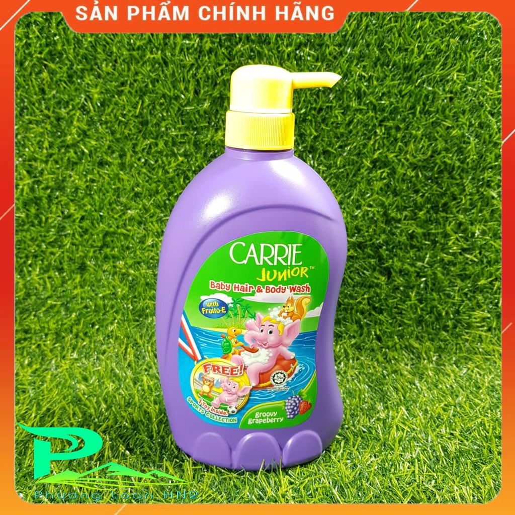 Sữa tắm gội CARRIE JUNIOR cho bé - chai 700g