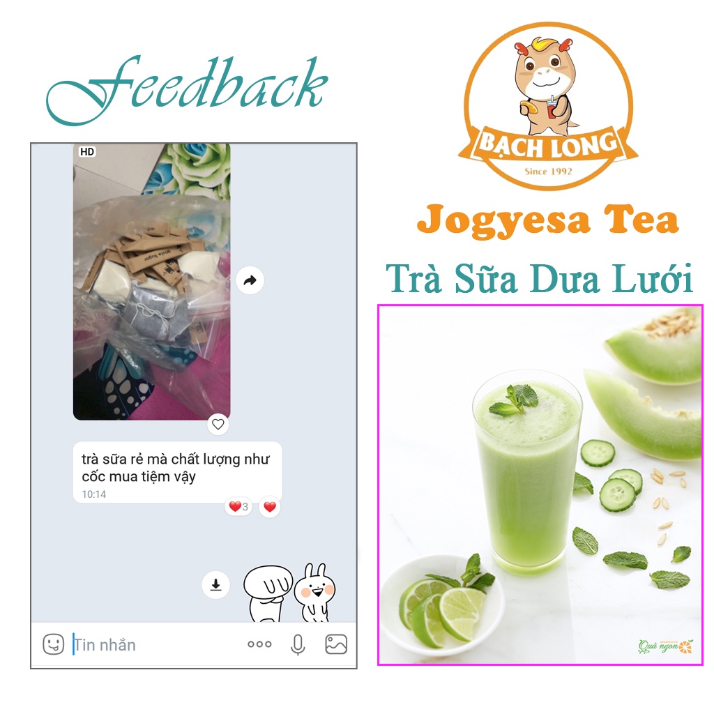 Trà Sữa Trân Châu Tự Pha Tại Nhà Vị Dưa Lưới Ngon Rẻ | BigBuy360 - bigbuy360.vn