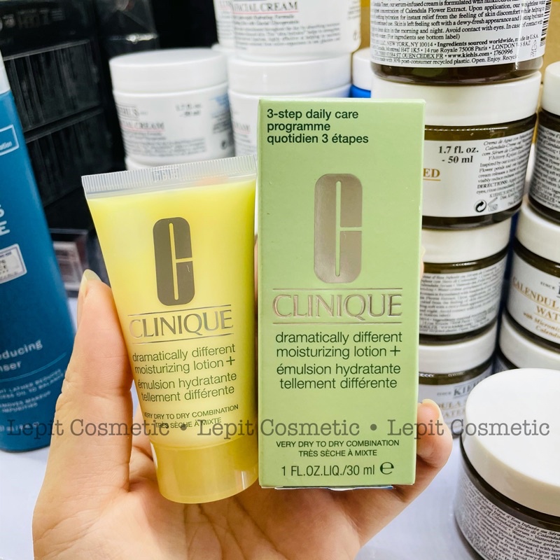 [30ml] Kem dưỡng ẩm Clinique Dramatically Different Moisturizing Lotion Full box