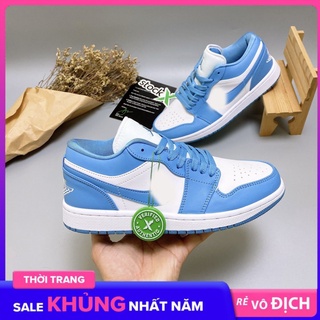 Giày jd xanh trời cổ thấp thể thao Nam/Nữ,giày jd xanh trời_NAMTHAOAB
