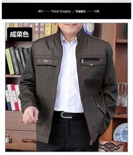 Áo khoác lông cho bố