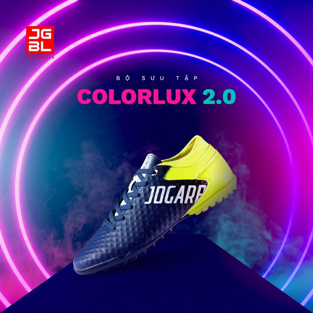 GIÀY ĐÁ BÓNG JOGARBOLA COLORLUX 2.0 ĐỦ MÀU ĐỦ SIZE SÂN CỎ NHÂN TẠO JGCOLOR2.0