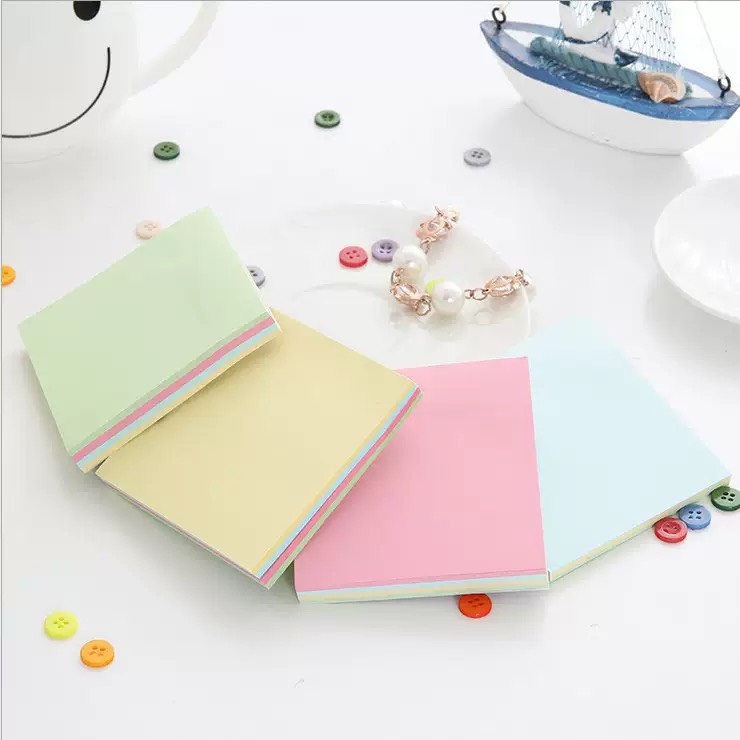 Giấy Note Ghi Chú - Sticky Note 5 màu Cỡ 3x3