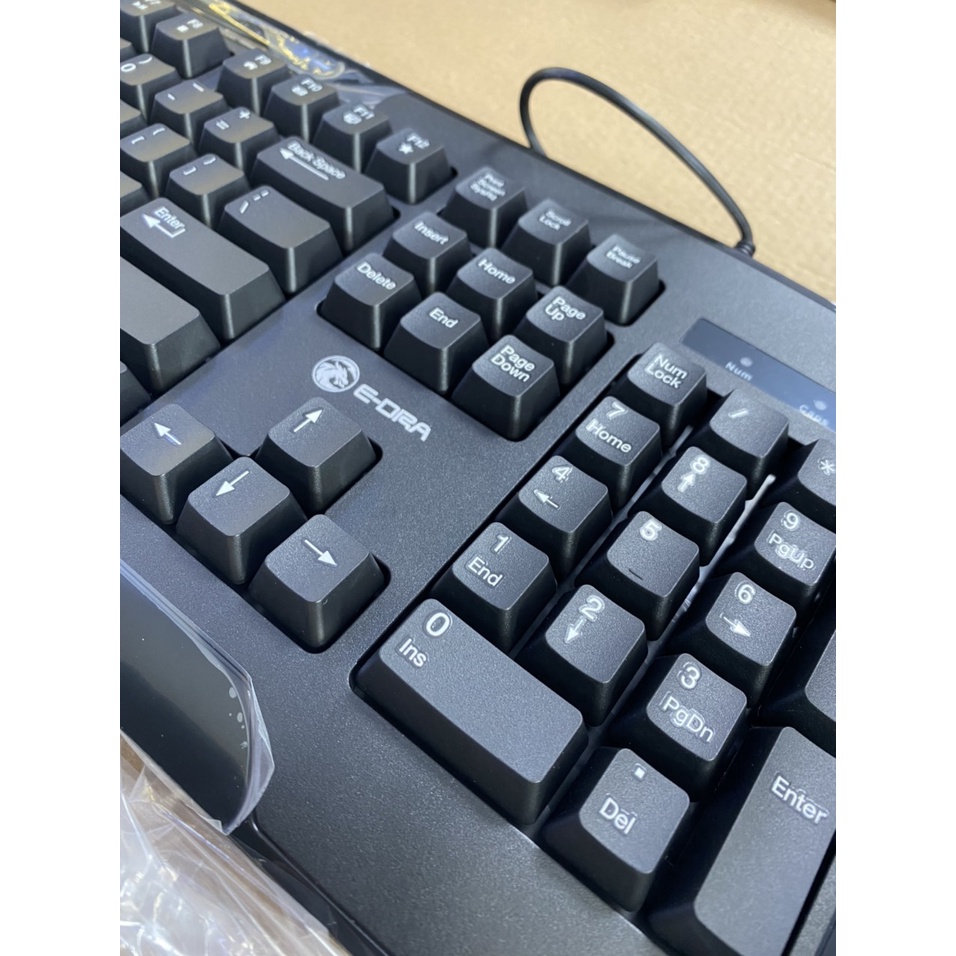 Bàn phím E-DRA EK501 Huy Mạnh Computer Bàn phím văn phòng sinh viên 104 phím