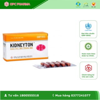 Lục vị - bổ thận âm kidneyton opc - hàng chính hãng opc