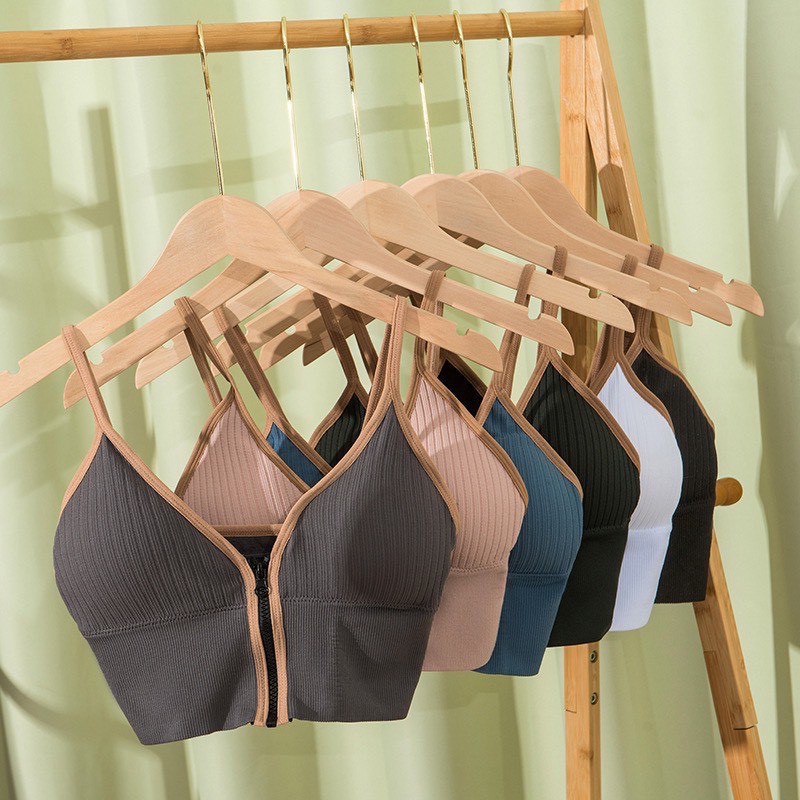 Áo Bra Tập GYM, YOGA , ĐI BIỂN KHÓA Trước CHẤT ĐẸP KEM MÚT LÓT Cao Cấp 252 | BigBuy360 - bigbuy360.vn