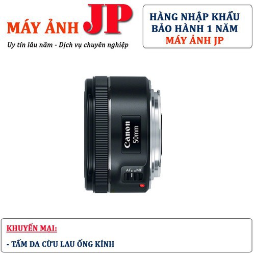 Ống kính Canon EF 50mm F1.8 STM - Hàng Chính Hãng