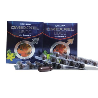 Thuốc Tăng Cường Sinh Lý Nam Nữ OMEXXEL LIBIDO - Combo 1 Tháng