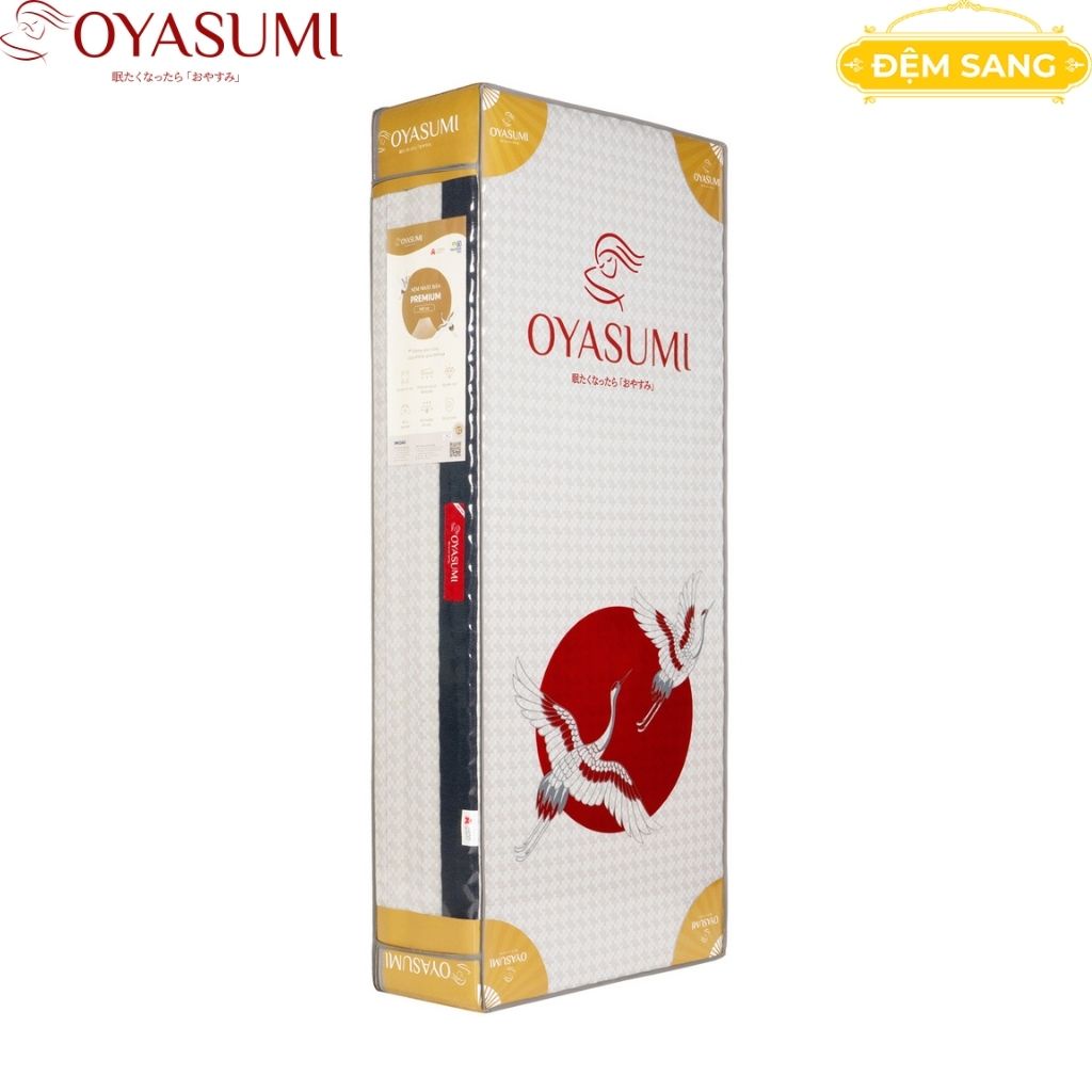 Nệm foam massage Nhật Bản OYASUMI Premium chính hãng sản xuất bới tập doàn Inoac Nhật Bản thoáng mát bốn mùa FOAM106