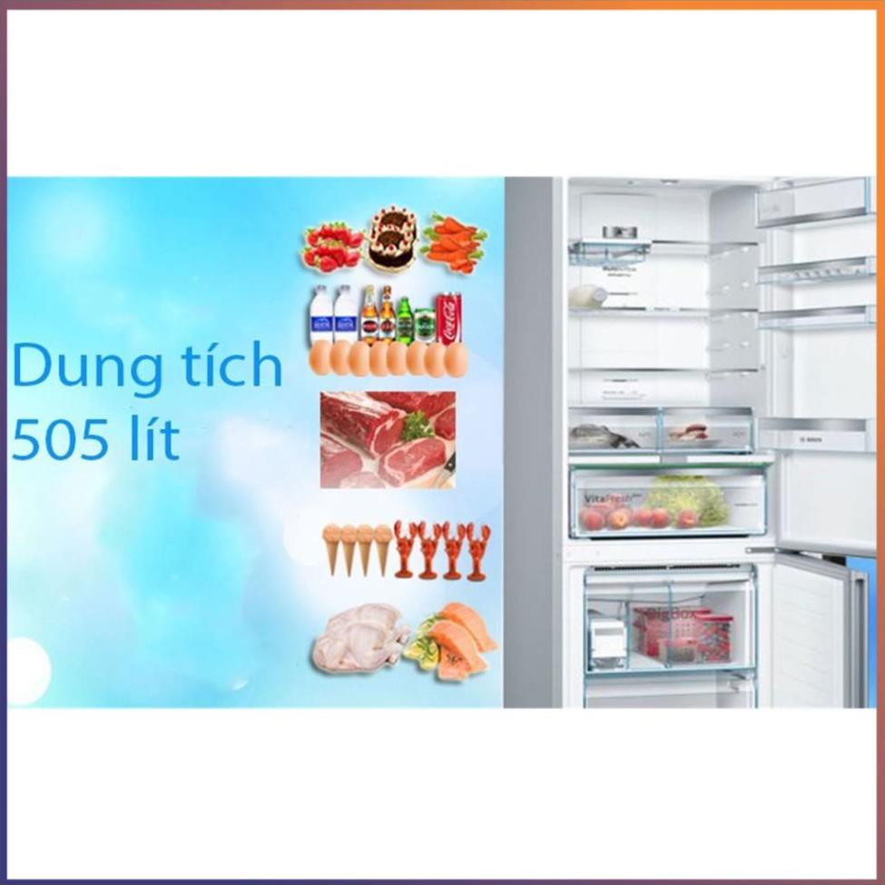 Tủ Lạnh Side By Side Bosch KGN56LB40O - Seri 6 TGB nhập khẩu nguyên chiếc ( Bảo Hành 3 Năm )