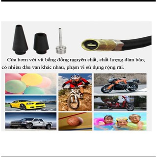 Máy bơm lốp ôtô 12v (dùng điện ác quy)