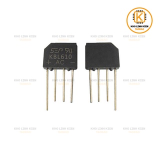 Diode Cầu 6A 1000V KBL610 DIode Chỉnh Lưu Nguồn AC Thành DC