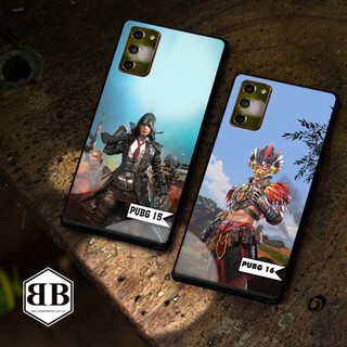 Ốp lưng kính cường lực Samsung Galaxy Note 20 hình pubg sêu ngầu