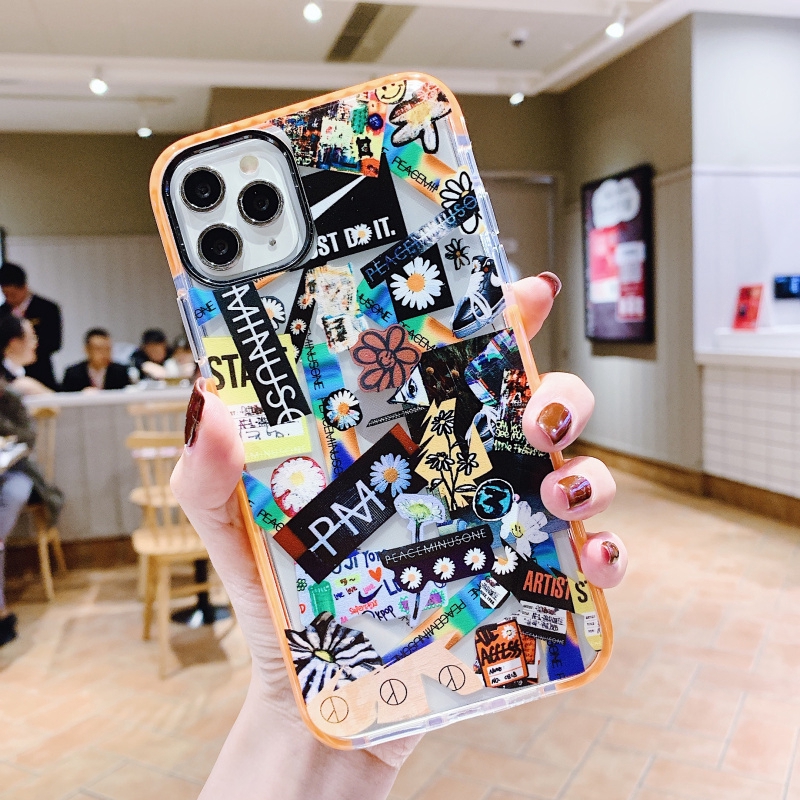 Ốp điện thoại silicone in hình hoa cúc nhỏ xinh xắn cho IPhone11 Pro Max Xsmax | BigBuy360 - bigbuy360.vn