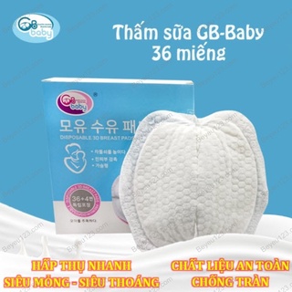 Hộp 40 miếng lót thấm sữa mẹ dùng 1 lần GB BABY