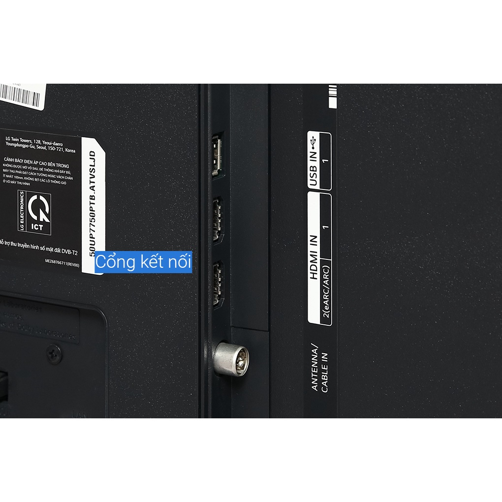 Smart Tivi LG 4K 50 inch 50UP7750 - LG 50UP7750PTB