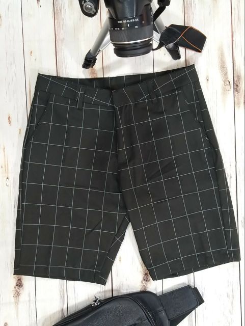 [CÓ VIDEO] QUẦN NGỐ KAKI,QUẦN SHORT KẺ VUÔNG DÃN CAO CẤP | BigBuy360 - bigbuy360.vn