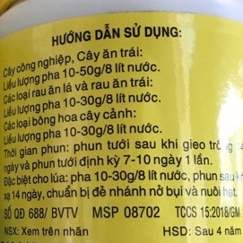 Phân Bón Lá NPK Growmore 15-30-15+TE Kích Hoa, Phát Triển Rễ - Tăng Đậu Quả (100g)