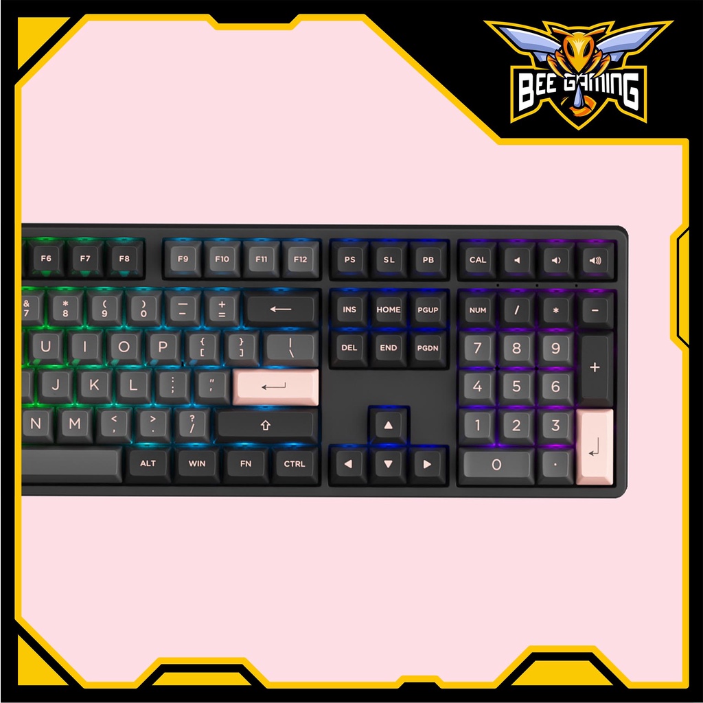 [Mã SKAMSALE03 giảm 10% đơn 200k] Bàn phím cơ AKKO 5108s Black Pink | Led RGB - Hotswap | AKKO CS Switch | Foam tiêu âm