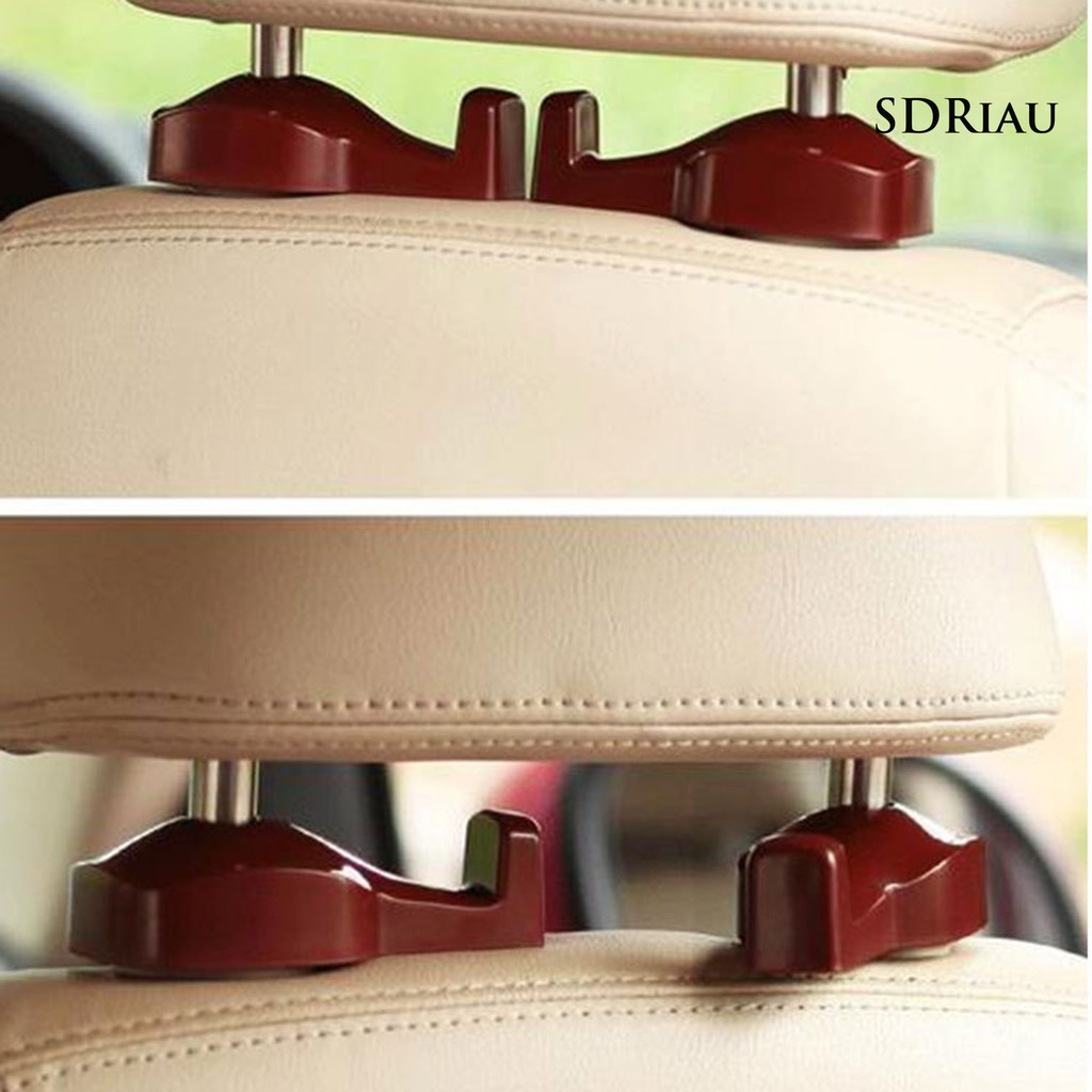 Cặp Móc Gắn Ghế Tựa Đầu Xe Hơi Treo Đồ Dùng Đa Năng Tiện Dụng