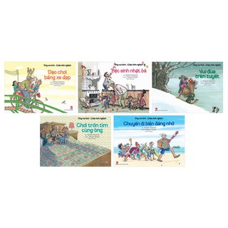 Sách lẻ tùy chọn - Ông vui tính, cháu tinh nghịch - Nxb Kim Đồng