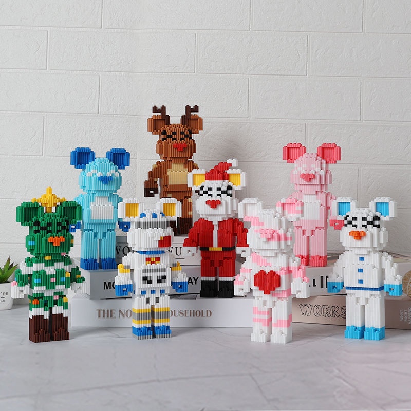 Bộ Đồ Chơi Lắp Ráp Lego Hình Chú Gấu Dành Cho Bé Từ 8-12 Tuổi