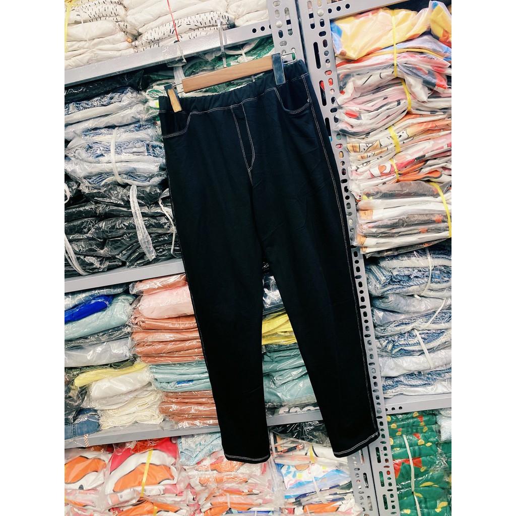 quần tregging giả jean đủ size 60-100kg | WebRaoVat - webraovat.net.vn