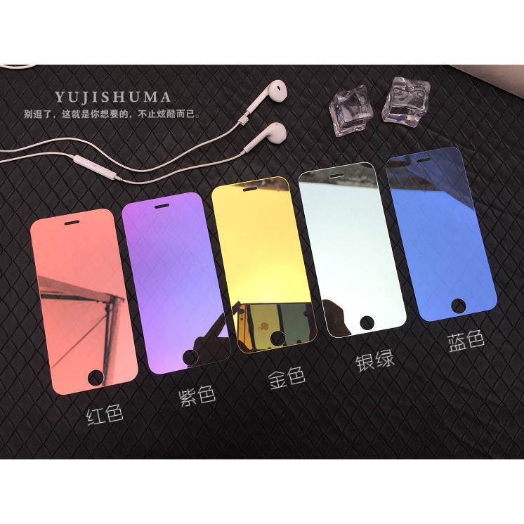 Ốp Điện Thoại Kính Cường Lực Tráng Gương In Hình Tắc Kè Hoa Cho iPhone 12 11 Pro Max X XS XR SE 6 6s 7 8 Plus