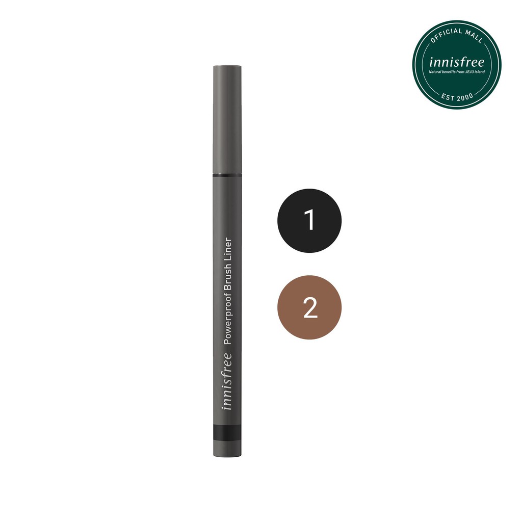 Bút Kẻ Mắt Chống Thấm Nước Innisfree Powerproof Brush Liner