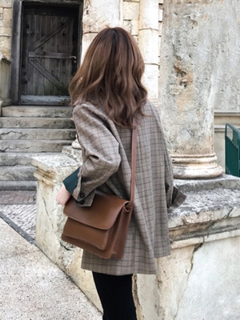 Áo khoác blazer hoạ tiết kẻ sọc cho phái nữ | BigBuy360 - bigbuy360.vn