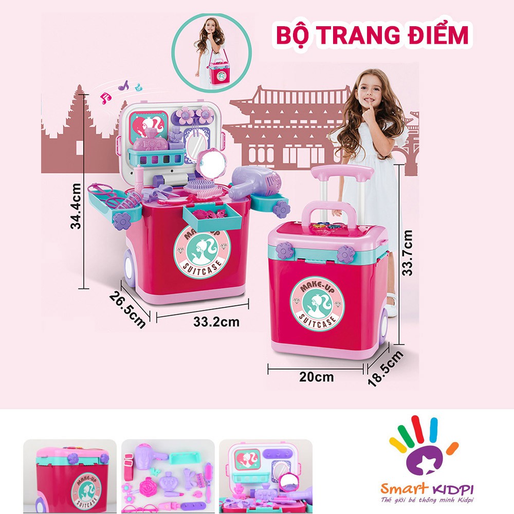 [HÀNG LOẠI 1] - Bộ đồ chơi trang điểm có đèn và nhạc