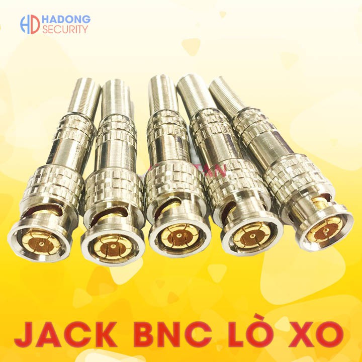 Jack BNC lò xo vặn vít, loại tốt tỉ lệ chờn vít thấp, Jack gia công chuẩn đẹp