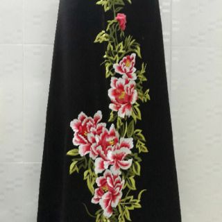 Vải áo dài thêu cao cấp