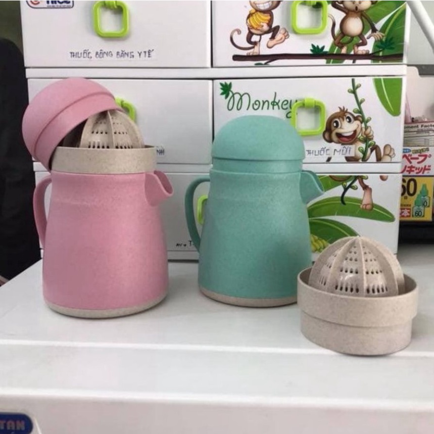 [FREESHIP❤️] BÌNH VẮT CAM LÚA MẠCH CÓ TAY CẦM MINI