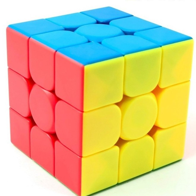 Rubik 3x3 Moyu Meilong 3 MFJS Rubic 3 Tầng Stickerless