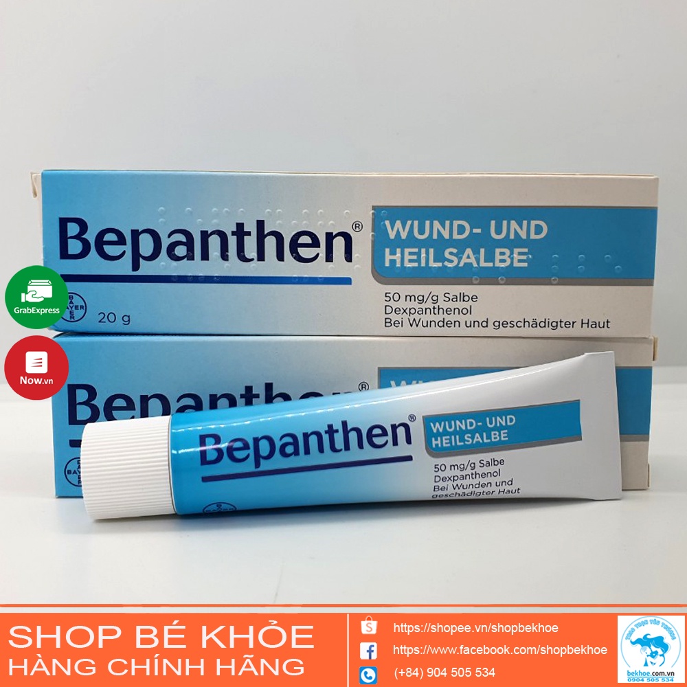 Kem hăm Bepanthen Đức - Bepanthen Wund Und Heilsalbe 20gr