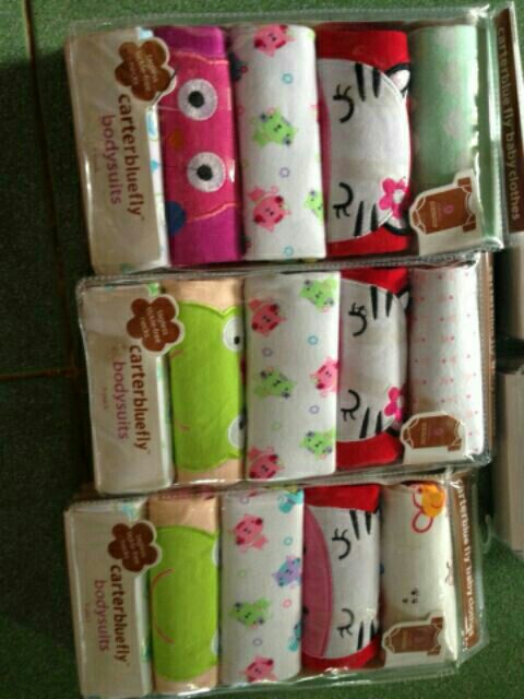 Sét 5 body cộc tay cho bé trai gái