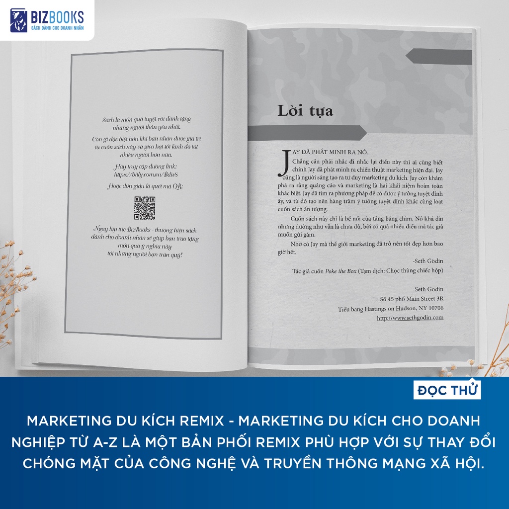 BIZBOOKS - Sách - Marketing Du Kích Remix: Marketing Du Kích Cho Doanh Nghiệp Từ A Đến Z