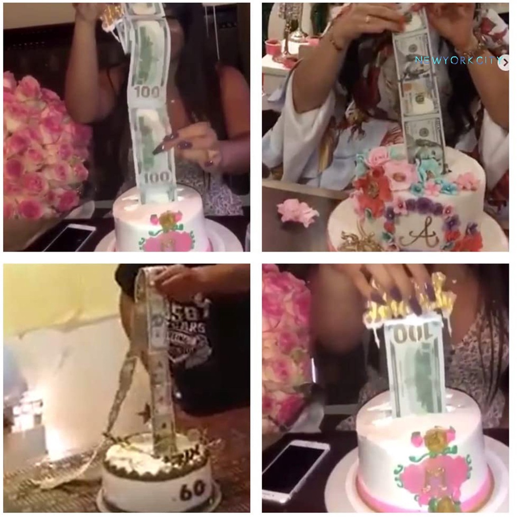 Hộp Đựng Tiền Trang Trí Bánh Sinh Nhật Vui Nhộn