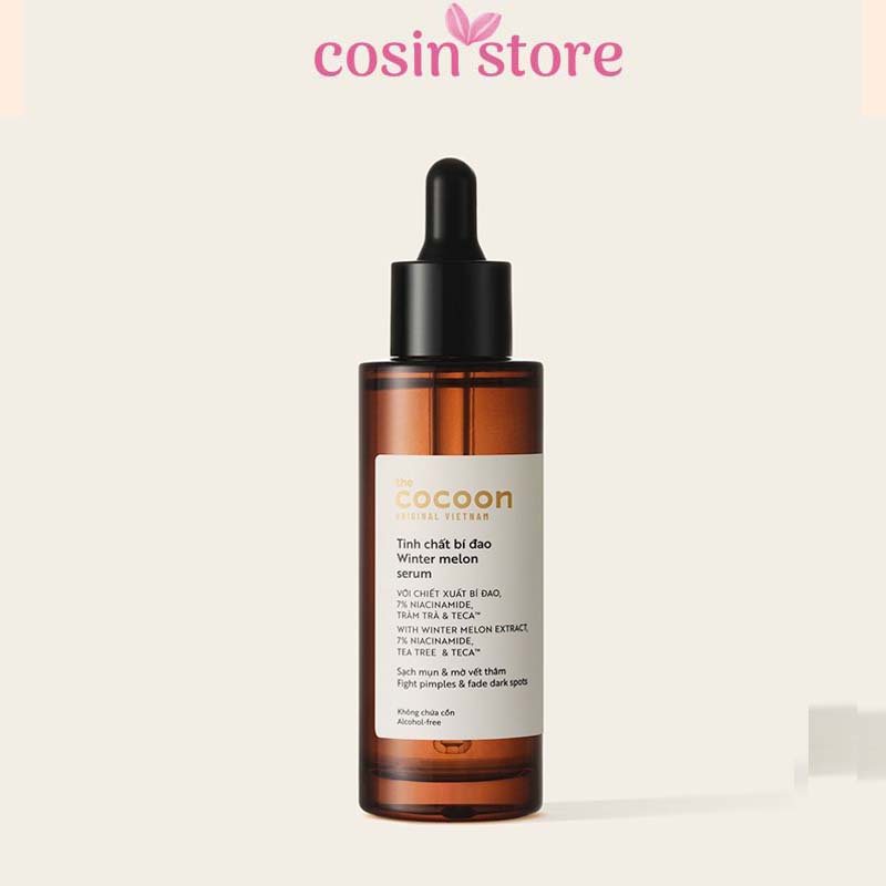 Serum Tinh chất bí đao 70ml Cocoon kiểm soát bã nhờn Cosin Store