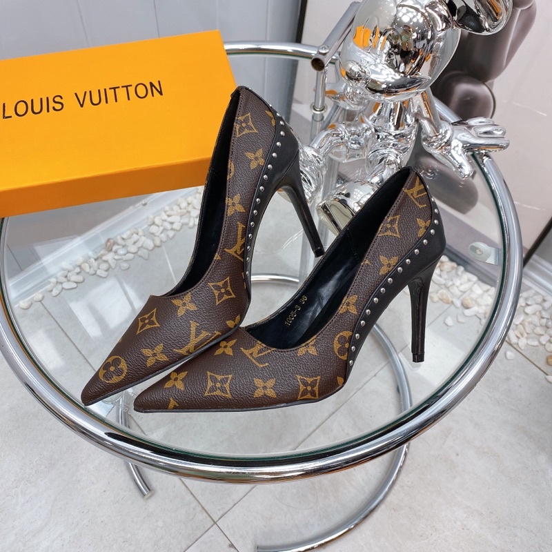 Cao Gót LV Phối Gót Đinh Full Size 35-39  -  By Anh Dinh Phuong