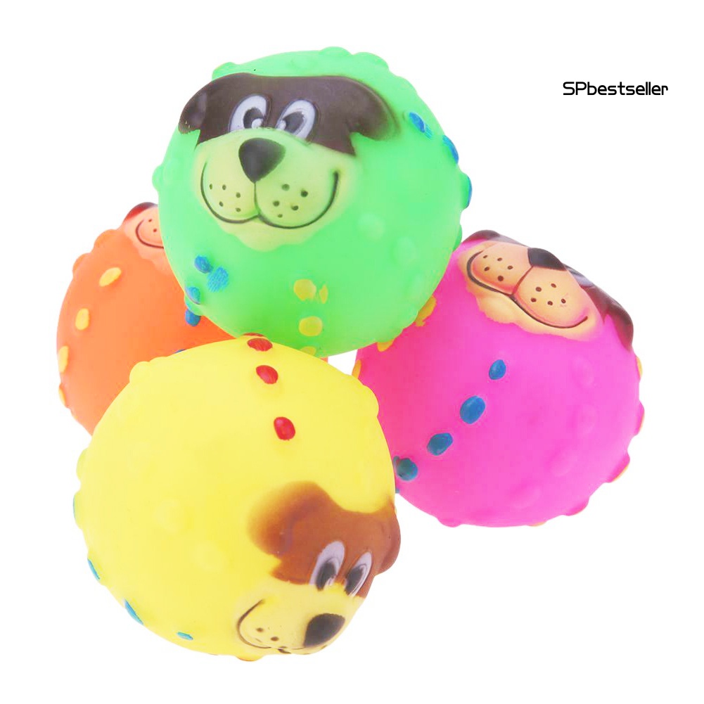 Đồ Chơi Bóng Ném Mềm Phát Ra Tiếng Kêu Cho Thú Cưng