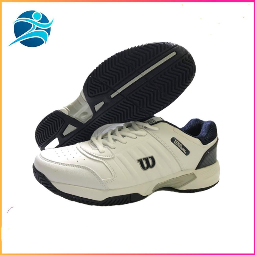 Giày tennis wilson trắng đen dành cho nam, mẫu mới, đi êm ái nhẹ nhàng, đủ size 🛁