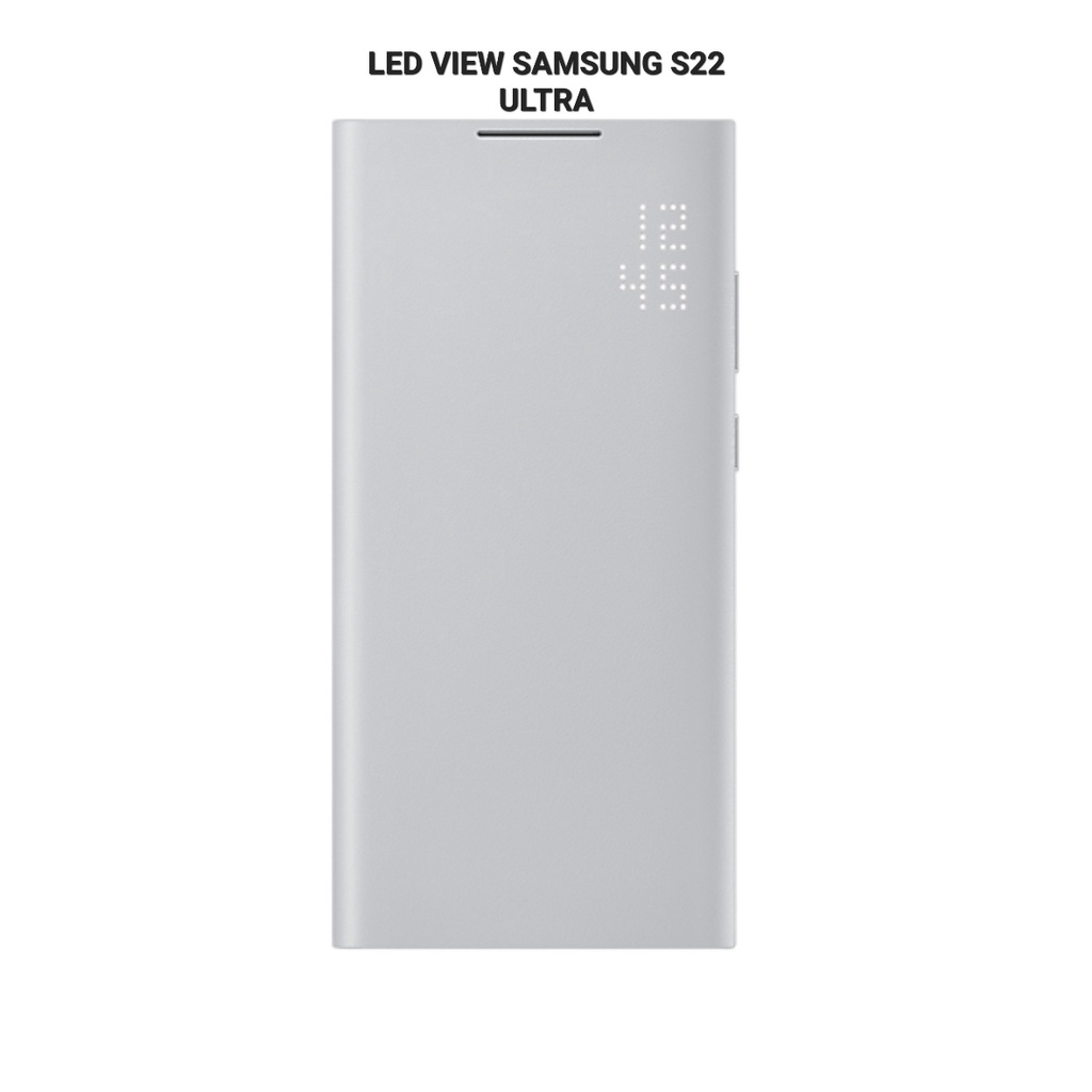 Bao Da Led View Samsung Galaxy S22 Ultra - Hàng Chính Hãng