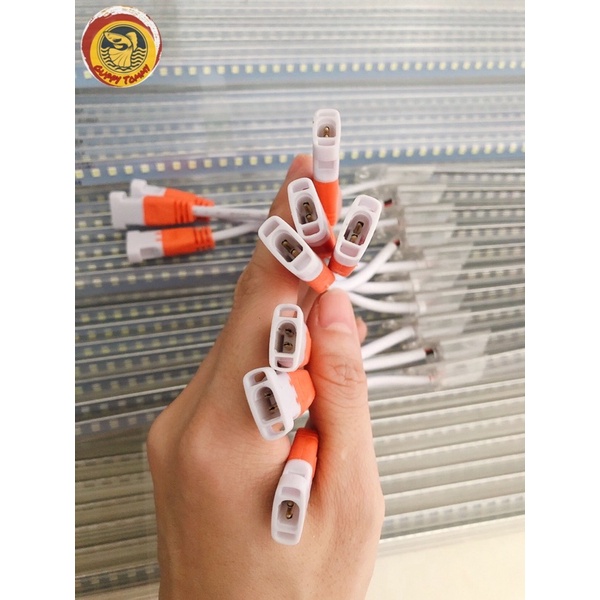 Đèn led thanh 220v (5 tặng 1)chíp 2835 siêu sáng bọc nhựa - Áng sáng trắng