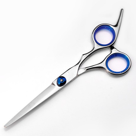 Kéo cắt tóc (Tay xanh) + 1 kẹp đo cắt tóc