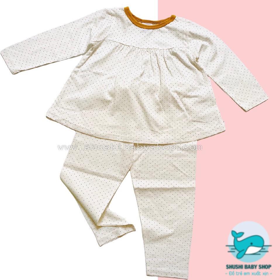 [Có sẵn] [FreeShip] [Ảnh thật] [Giá hủy diệt] Bộ Dài Tay Bé Gái Xuất Dư Gym's Kids Bèo Mặc Nhà Cực Xinh