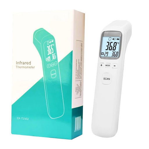 SIÊU HOTMáy Nhiệt Kế Đo Trán Hồng Ngoại Điện Tử Infrared Thermometer T1803 - BẢO HÀNH CHÍNH HÃNG