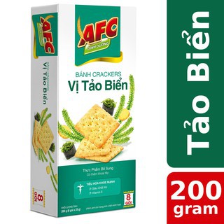 Bánh AFC dinh dưỡng vị Tảo Biển 200g