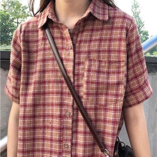 VÁY SƠ MI KẺ CARO ĐUÔI BÈO